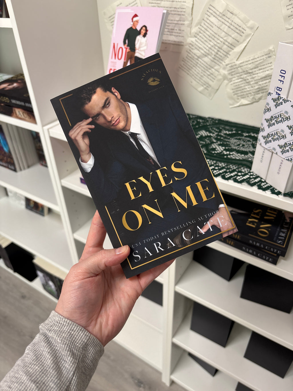 {Printing Error Cut Wrong & Minor Scratch & Dent} Indie Editions of Eyes on Me by Sara Cate