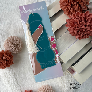 Knotty Boi Cockmark Bookmark: Teal