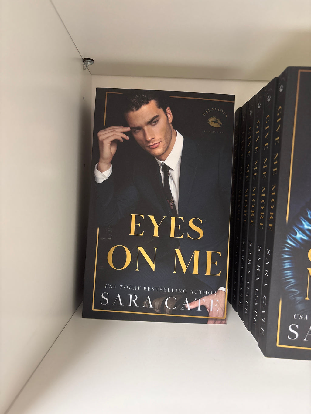 {Printing Error Cut Wrong & Minor Scratch & Dent} Indie Editions of Eyes on Me by Sara Cate