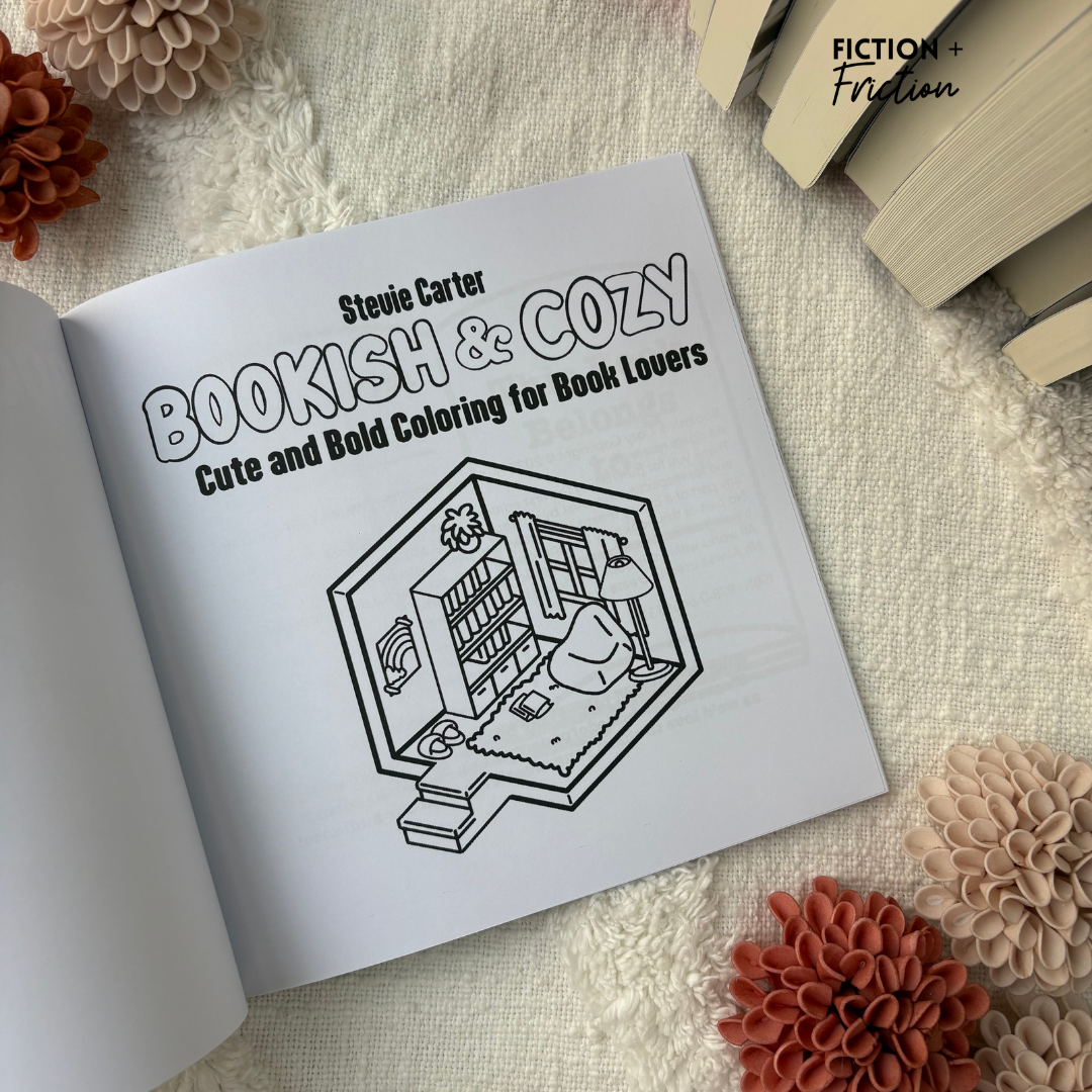 Bookish & Cozy Adult Colouring Book