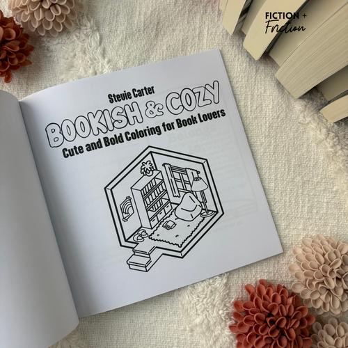 Bookish & Cozy Adult Colouring Book