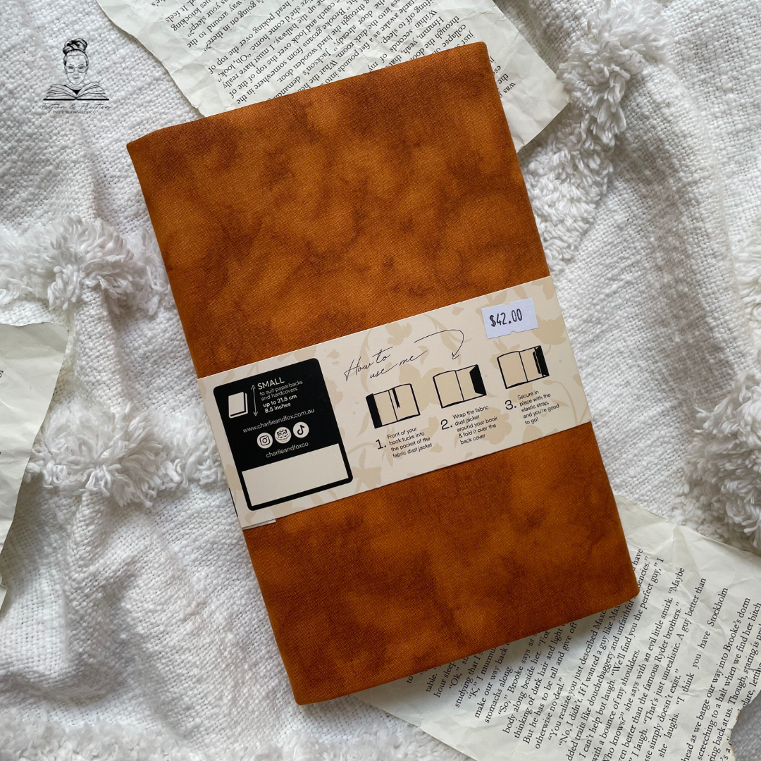 Charlie and Fox Fabric Dust Jacket - Caramel Latte fabric (limited edition)