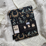 Load image into Gallery viewer, Charlie and Fox E-Reader Sleeve - Astral Lovers in Moonlight
