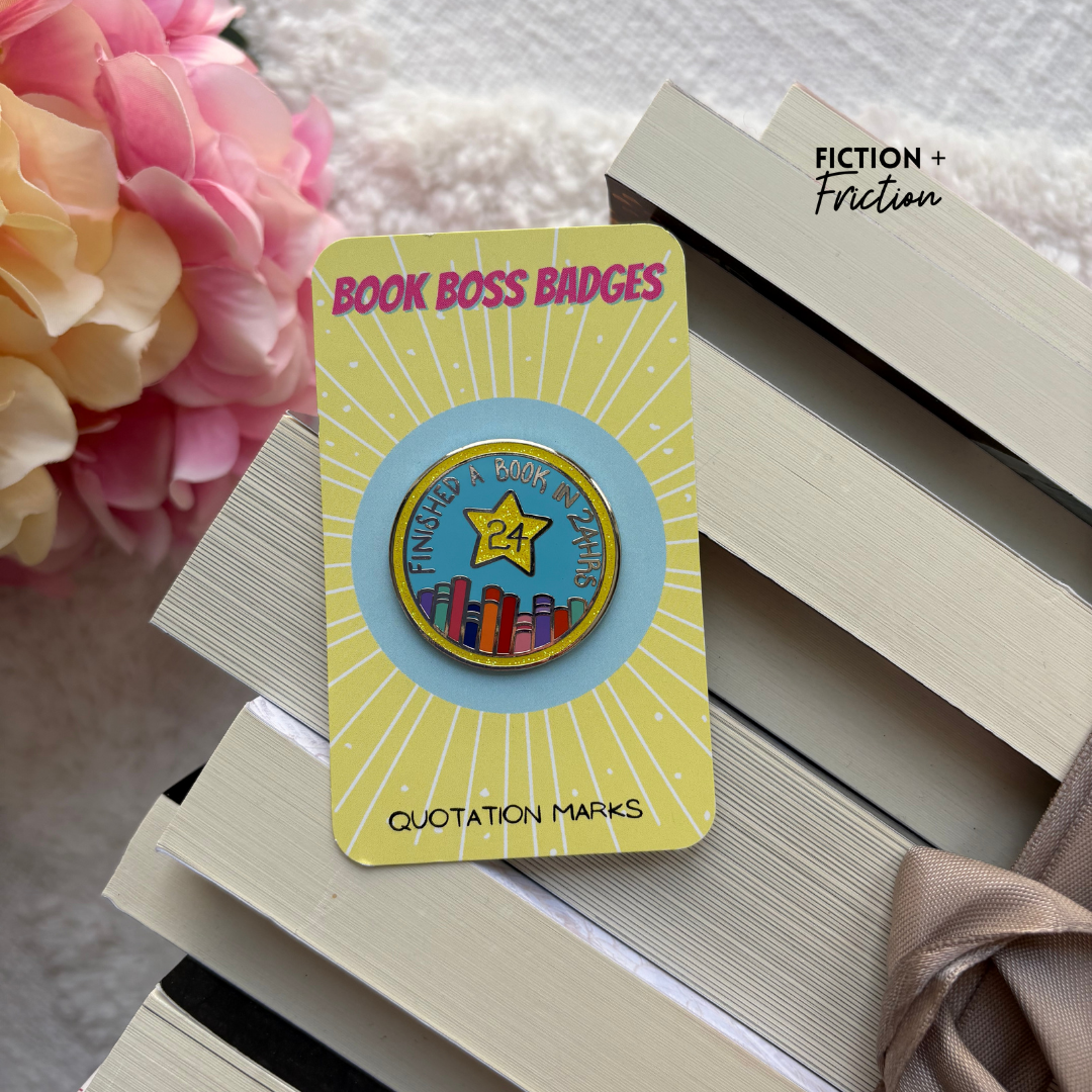 Book Boss Badge: Finished A Book In 24 Hrs