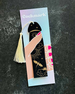 Load image into Gallery viewer, Onyx Cockmark® Bookmark
