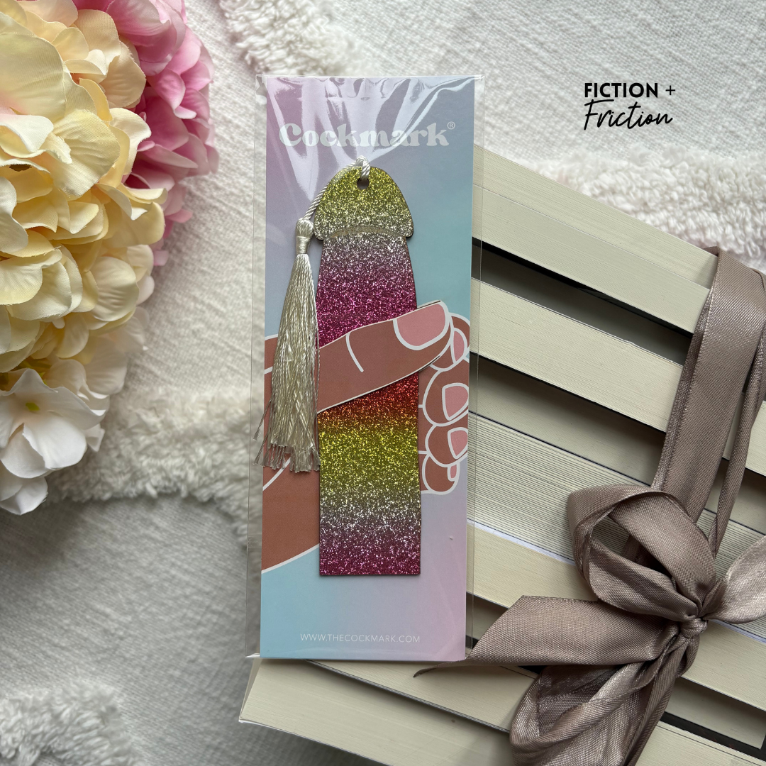 Glitter Cockmark: Creamsicle