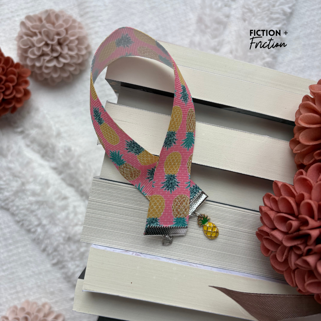 Pineapple | Ribbon Bookmark