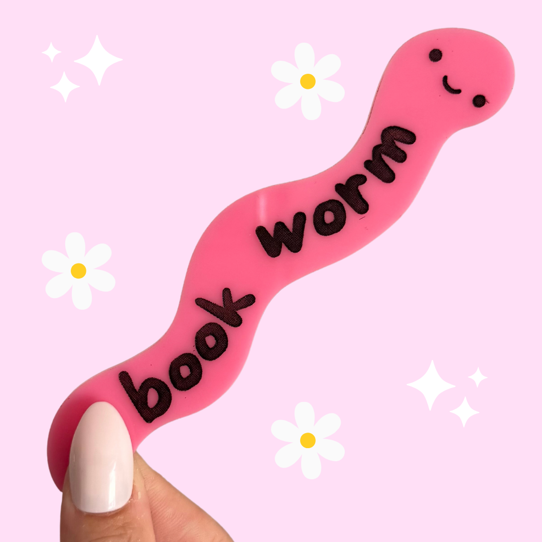 Bookworm | Acrylic Bookmark