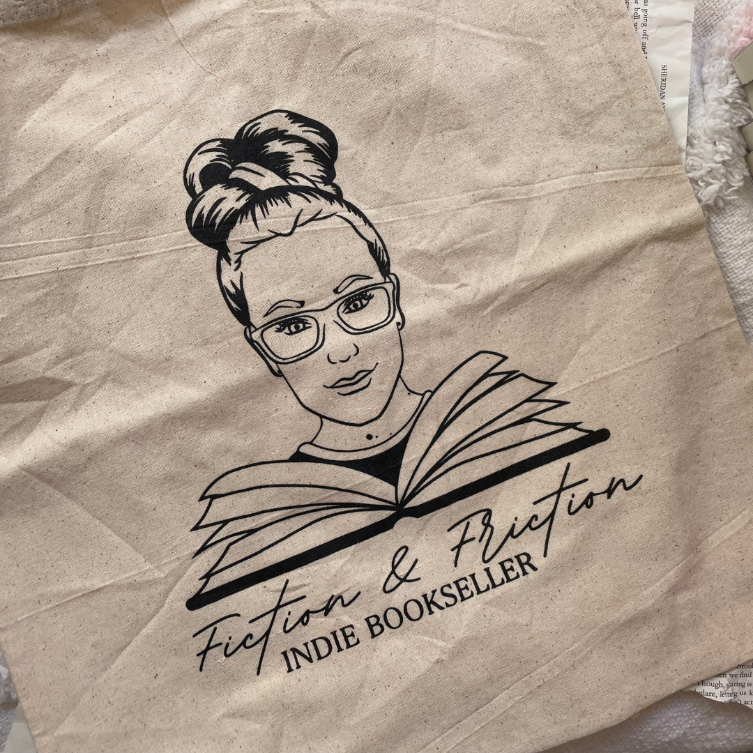 Fiction & Friction: Calico Tote Bag
