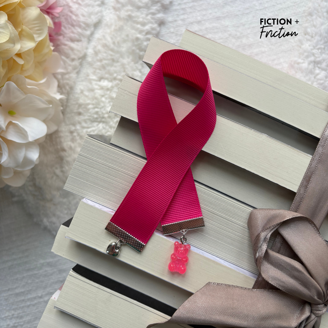 Pink Gummy Bear | Ribbon Bookmark