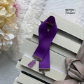 Purple Gummy Bear | Ribbon Bookmark