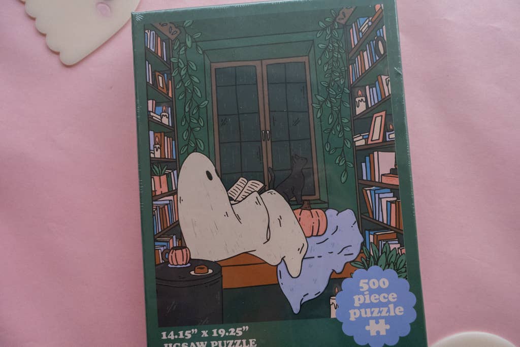 Cozy Book Nook 500 Piece Jigsaw Puzzle