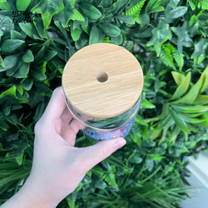 In My Football Romance Era | Glass Tumbler