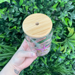 Load image into Gallery viewer, Running on Caffeine &amp; Chaos | Glass Tumbler
