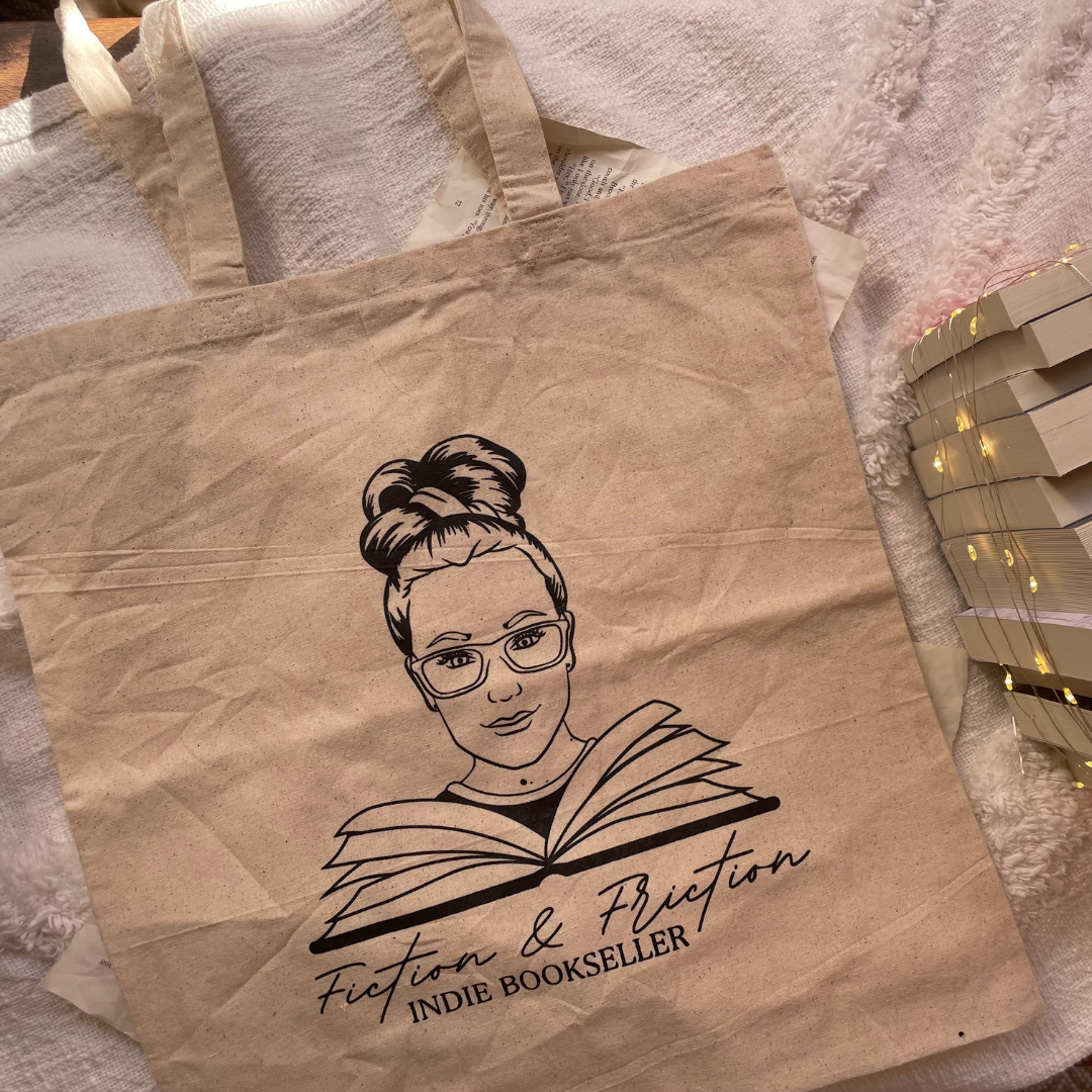 Fiction & Friction: Calico Tote Bag