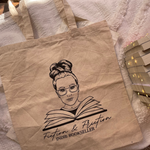Load image into Gallery viewer, Fiction &amp; Friction: Calico Tote Bag
