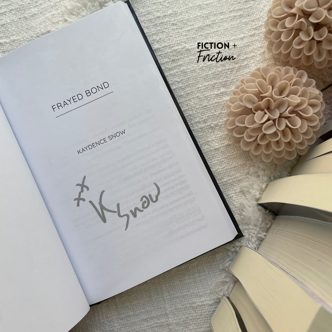 Frayed Bond Hardcover: An Evelyn Maynard Trilogy Novella by Kaydence Snow