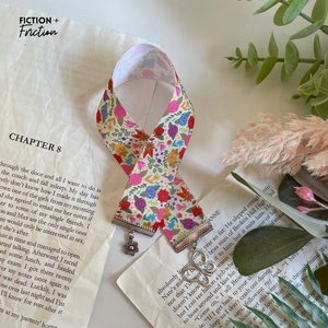 Flowers Ribbon Bookmark