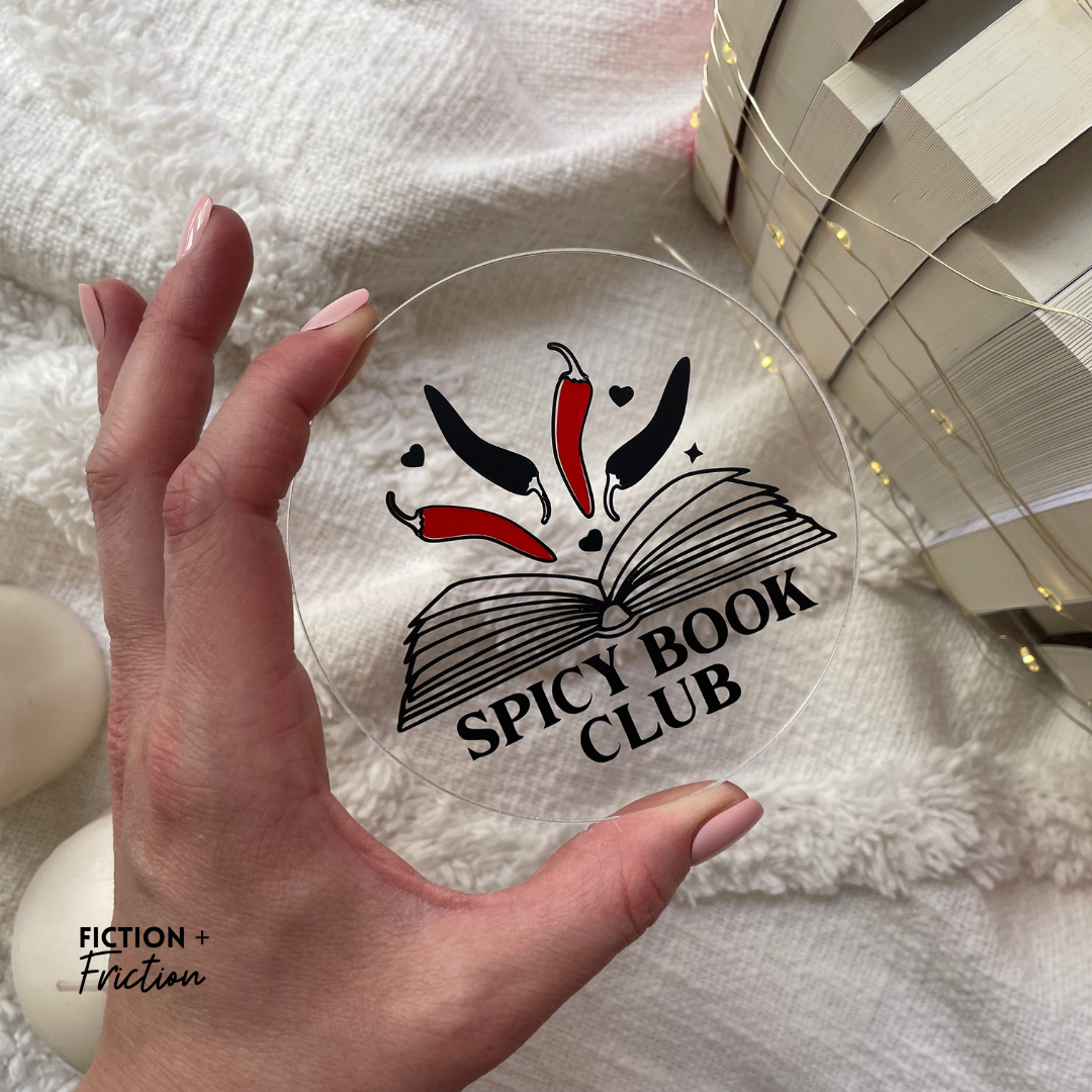 Spicy Book Club Acrylic Coaster