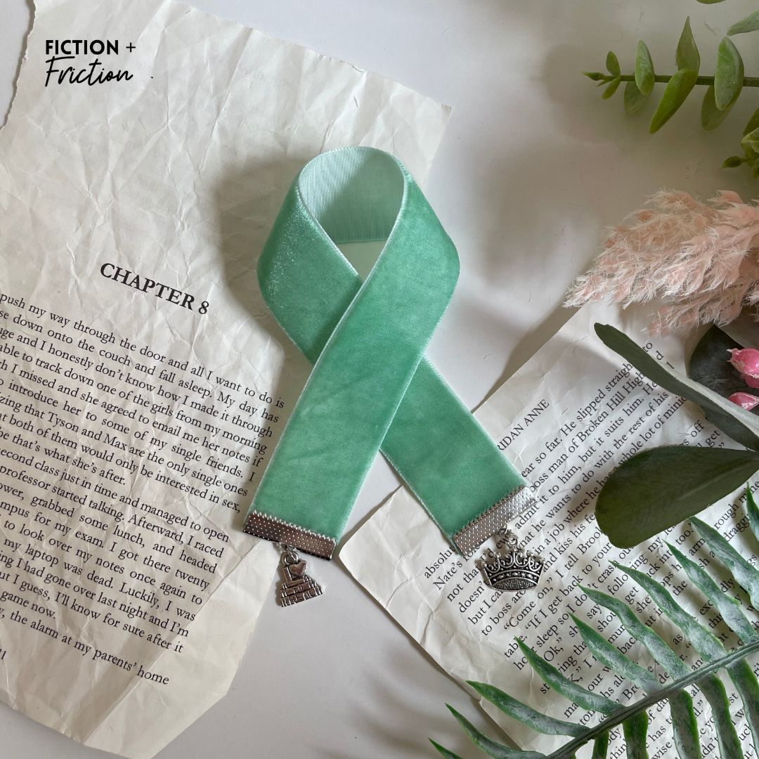 Green Princess Ribbon Bookmark