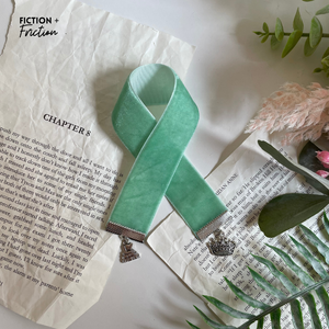 Green Princess Ribbon Bookmark