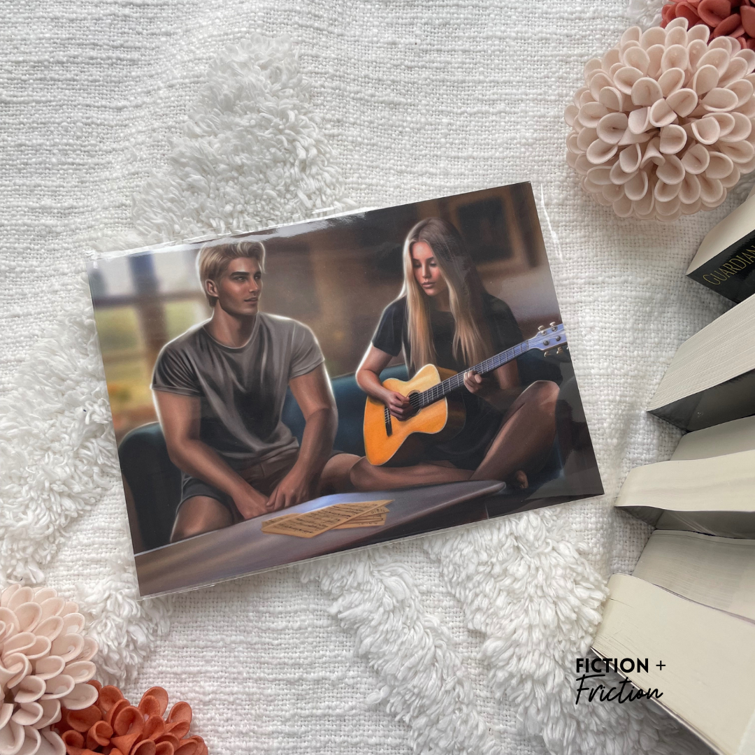 Jace and Billie - Before Bellerose | Novel Grounds Art Print