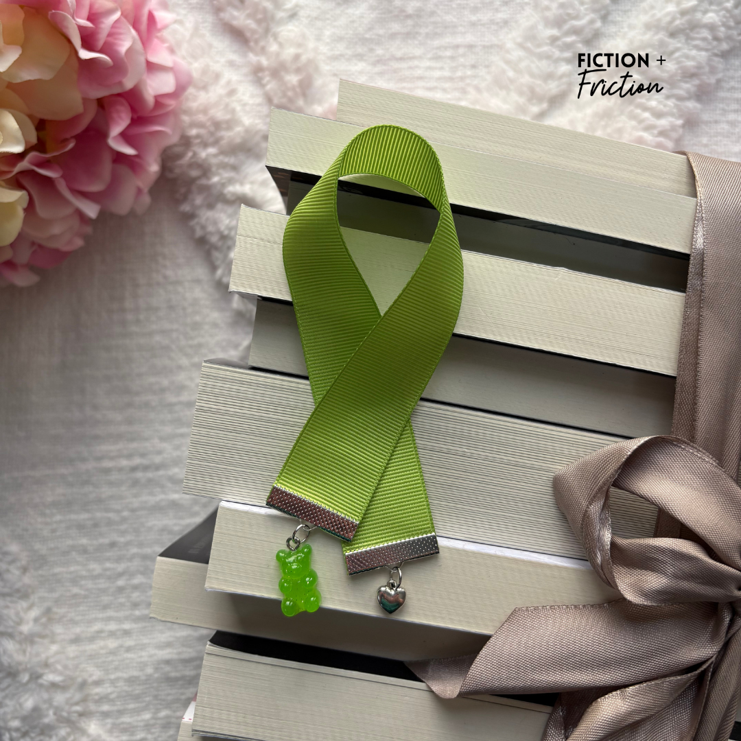 Green Gummy Bear | Ribbon Bookmark