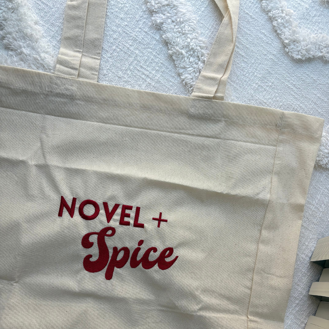 Novel + Spice | Embroidered Tote Bag
