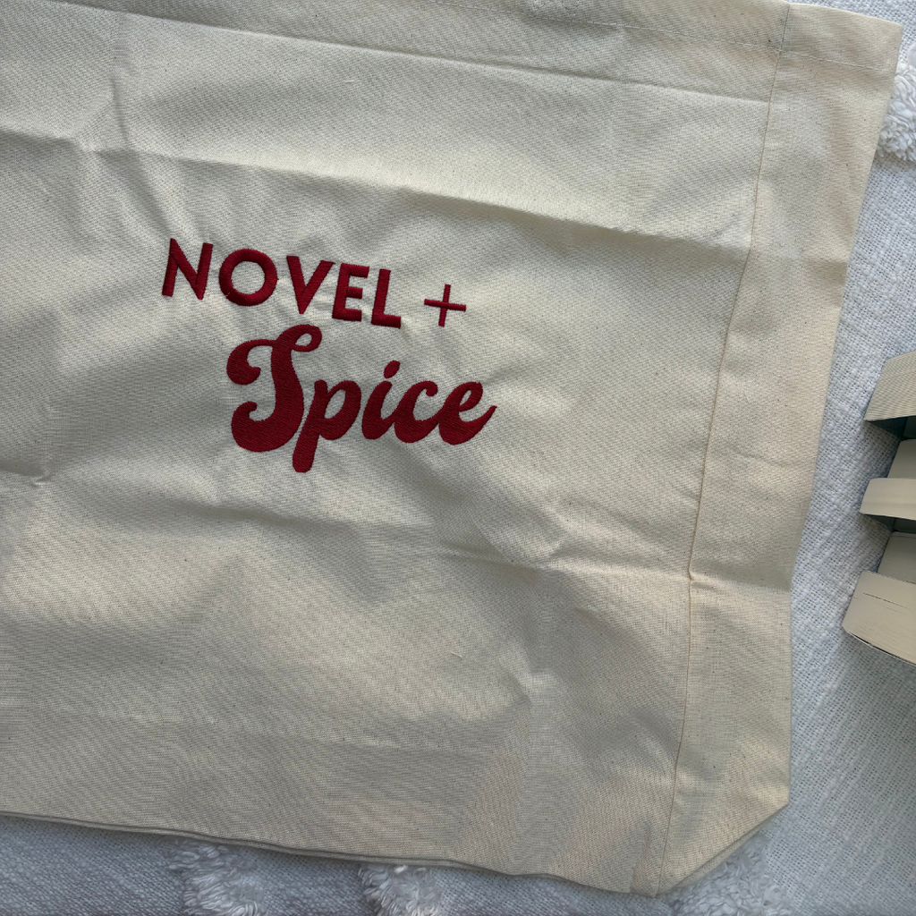 Novel + Spice | Embroidered Tote Bag