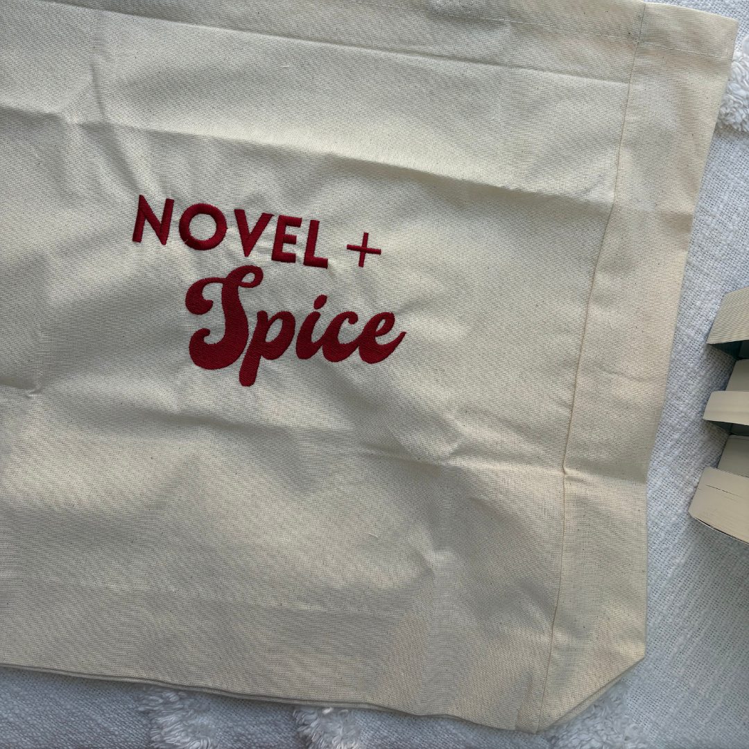 Novel + Spice | Embroidered Tote Bag