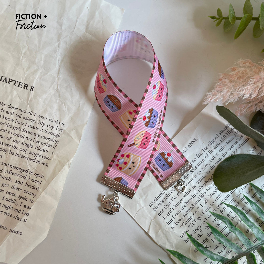 Cupcake Ribbon Bookmark
