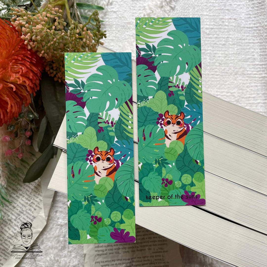 Jungle Tiger Bookmark | 400gsm Silky Smooth Velvet-Finish Bookmark