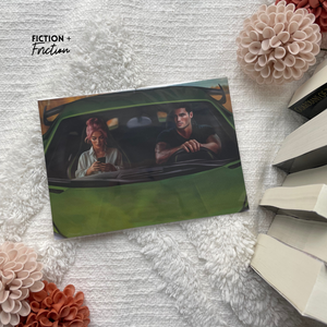 The Car Ride | Novel Grounds Art Print