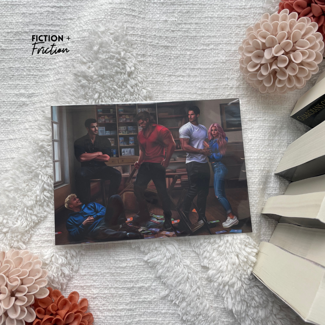 Game Night  | Novel Grounds Art Print