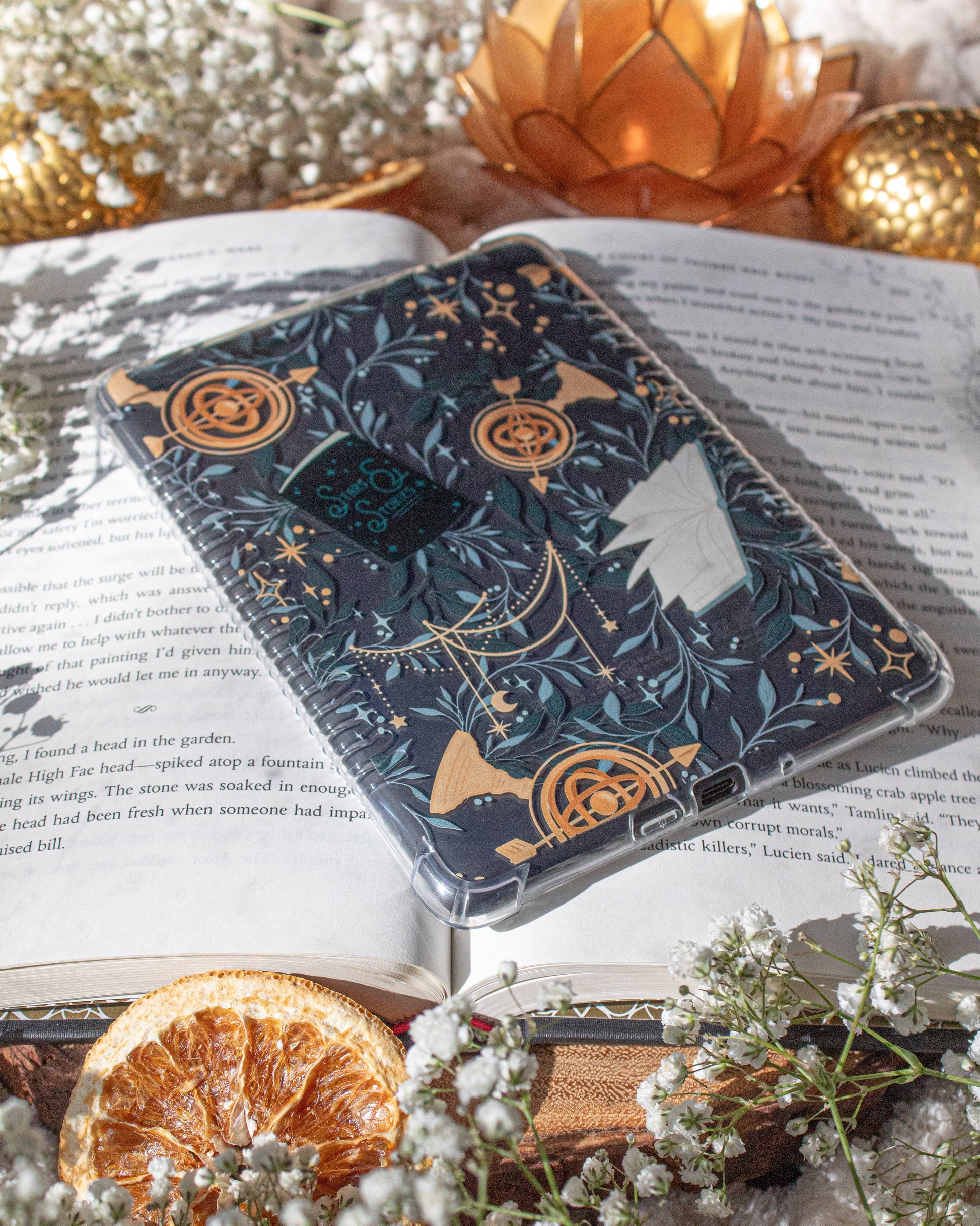 Soft Clear Kindle Case | Stars & Stories: 7" (Kindle Paperwhite 12th Gen / Colorsoft)
