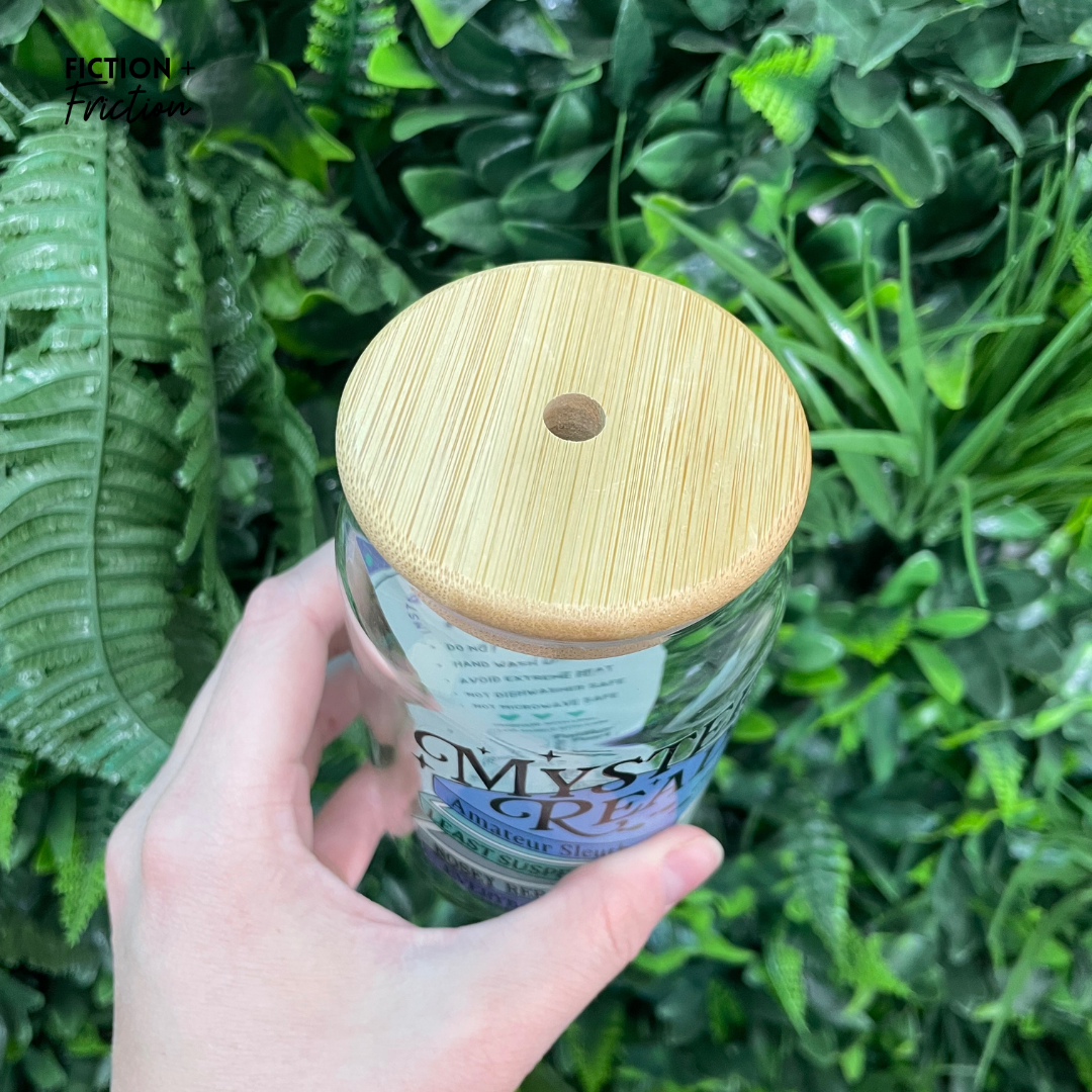Mystery Reader | Glass Tumbler