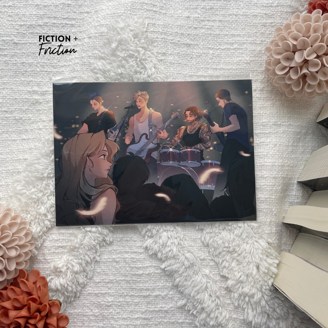 Concert Group Bellerose | Novel Grounds Art Print