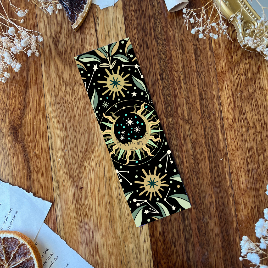 Charlie and Fox Double-Sided Bookmark - Astral Lovers