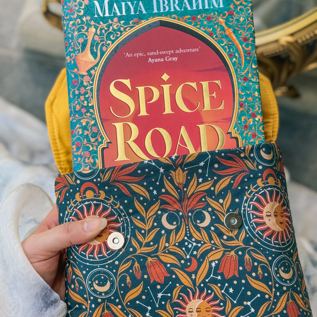 Charlie and Fox Book Sleeve - Astral Lovers in Sunlight