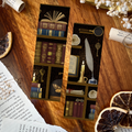 Charlie and Fox Double-Sided Bookmark - Dark Academia (classic)
