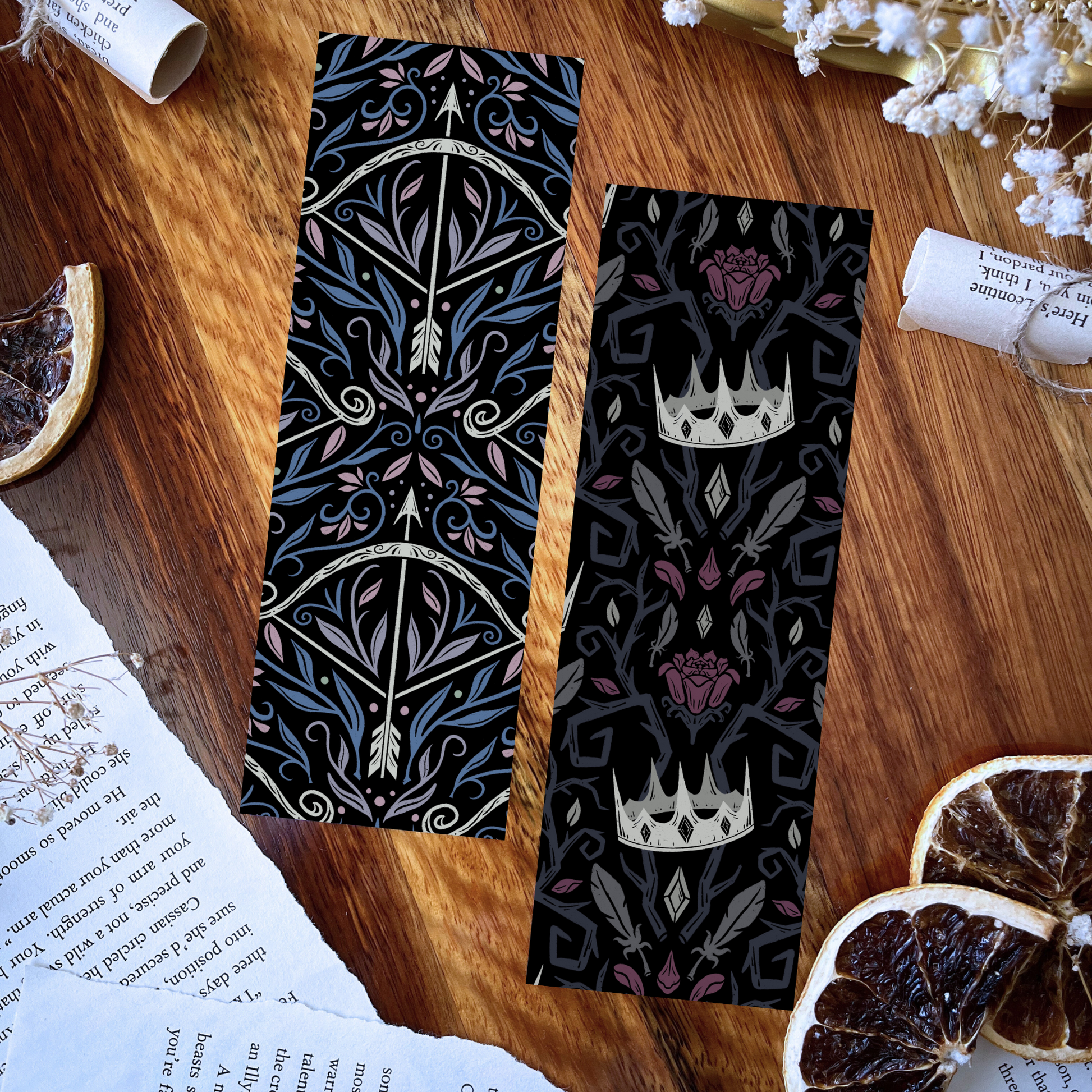 Charlie and Fox Double-Sided Bookmark - Forbidden Lovers