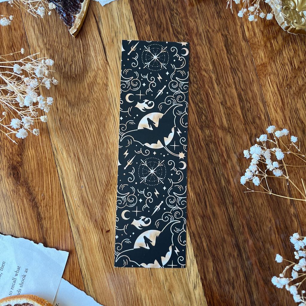 Charlie and Fox Double-Sided Bookmark - Fourth Wing - Rebecca Yarros