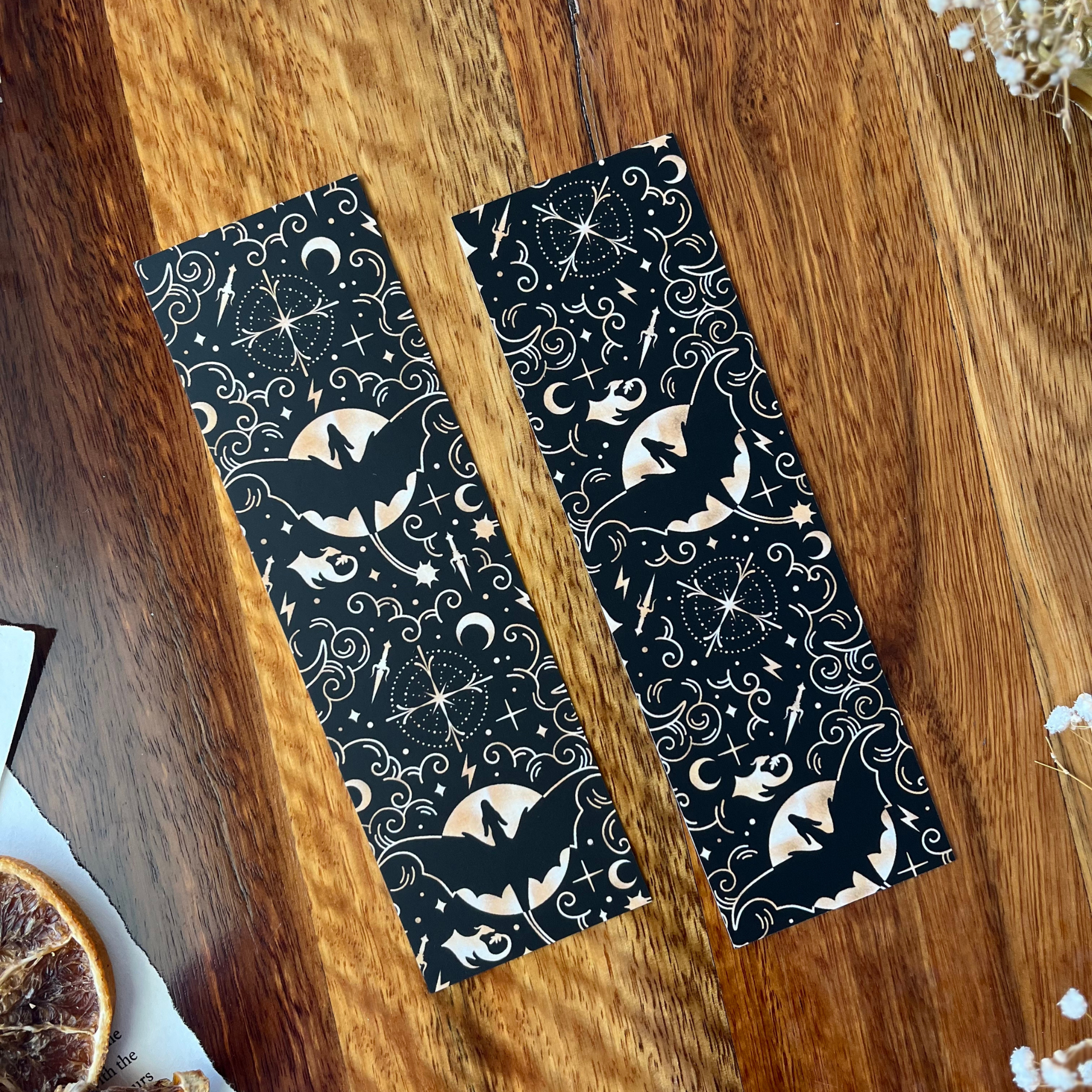 Charlie and Fox Double-Sided Bookmark - Fourth Wing - Rebecca Yarros