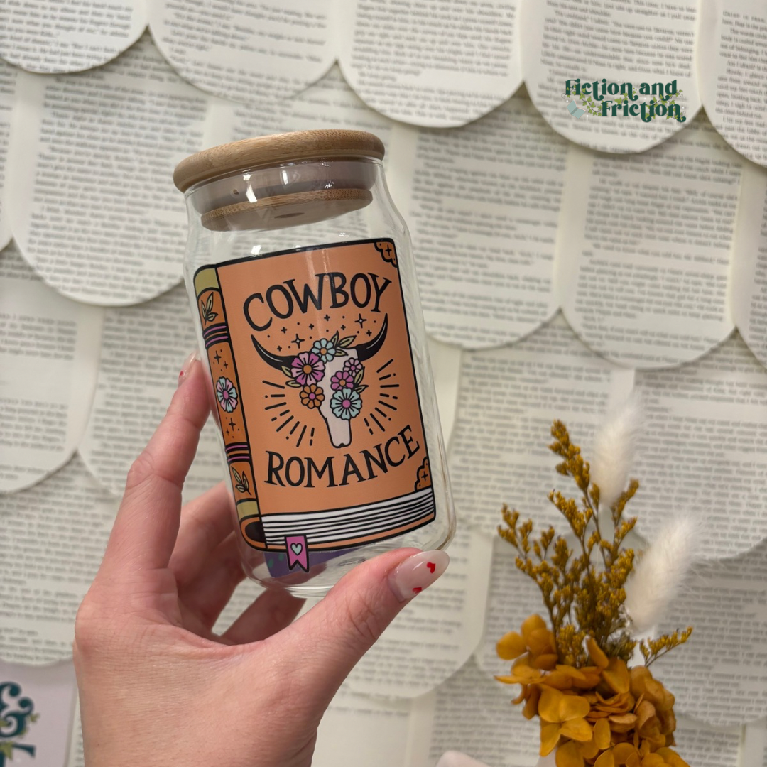 Cowboy Romance | Glass Tumbler