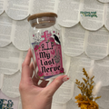 RIP My Last Nerve | Glass Tumbler