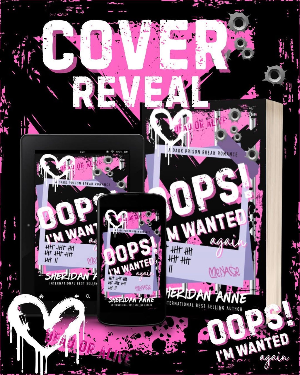 {Pre Order} Oops! I’m Wanted by Sheridan Anne