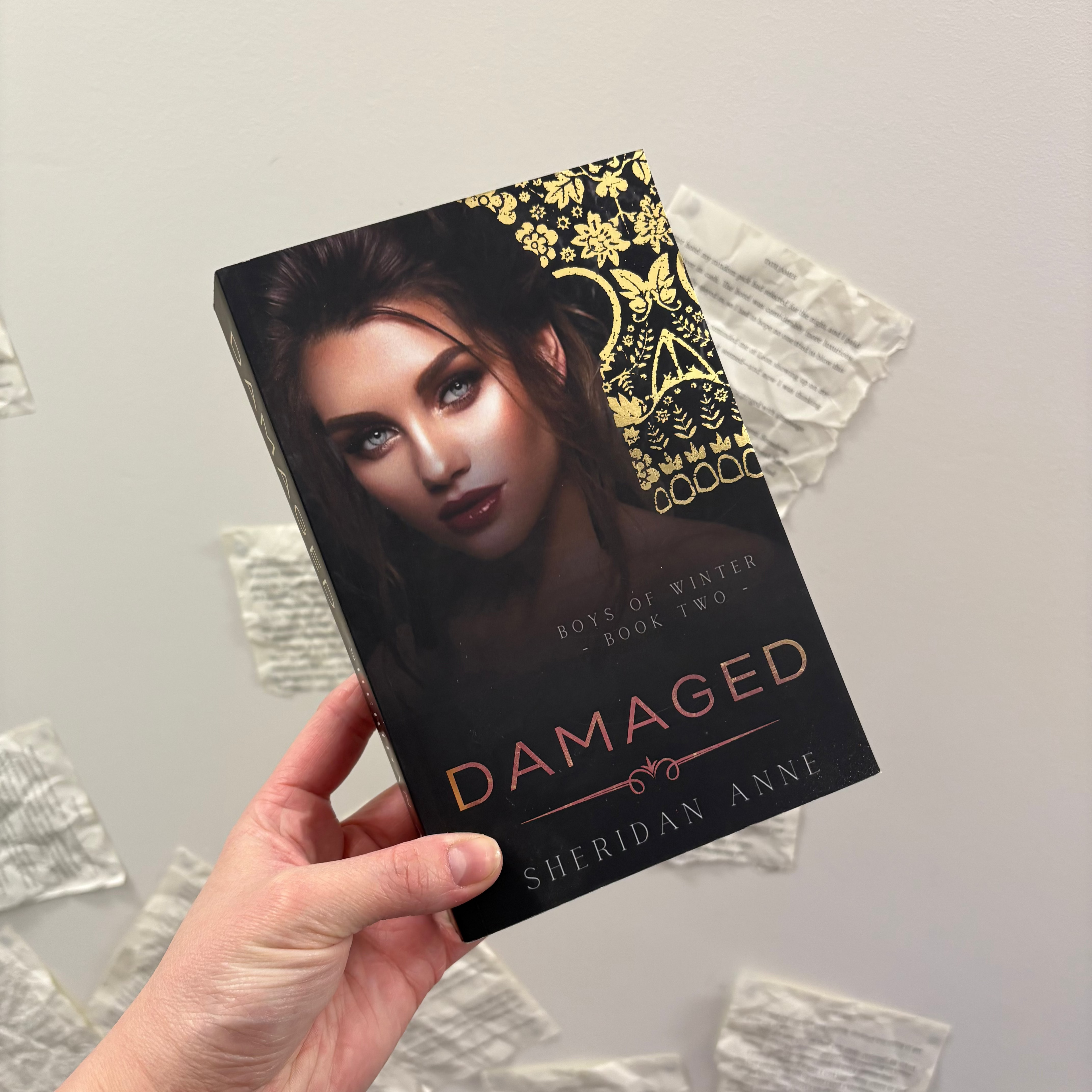 Damaged {Book Two - Boys of Winter Foils} by Sheridan Anne
