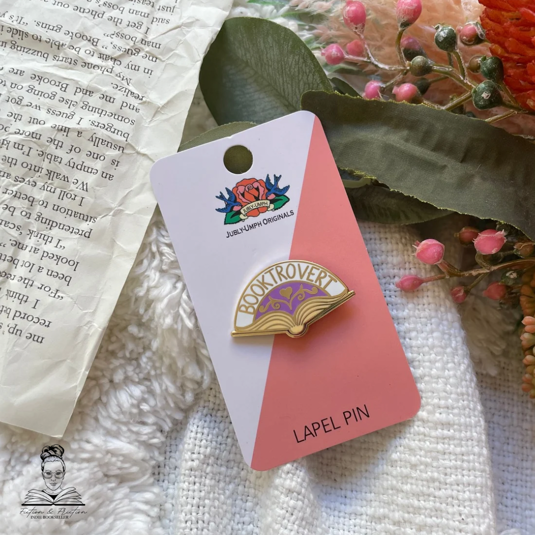 Bookrovert Pin