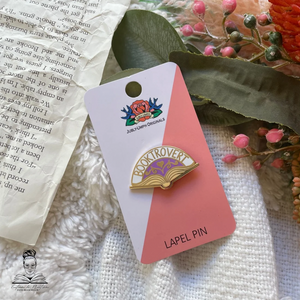 Bookrovert Pin