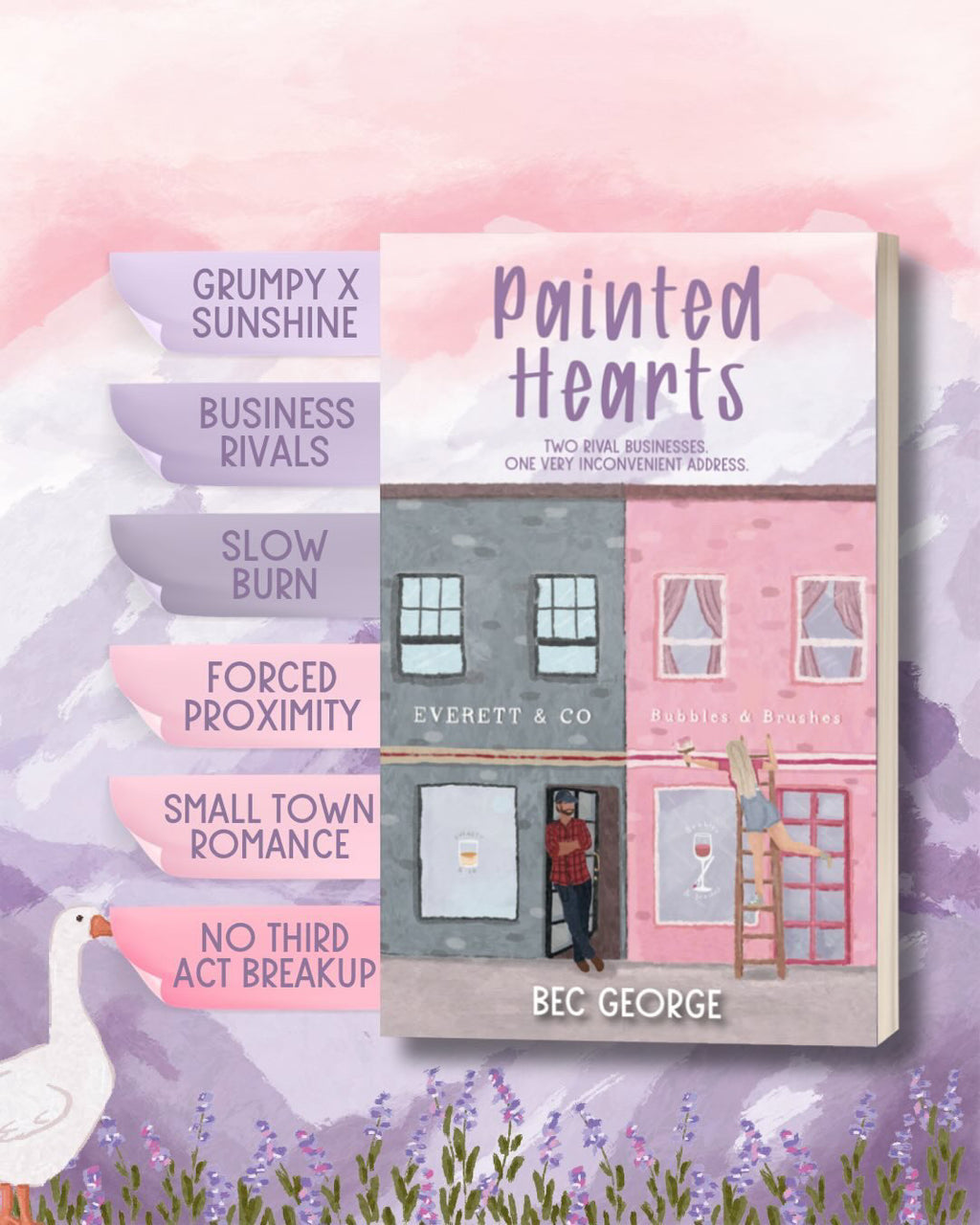 {Pre Order} Painted Hearts by Bec George